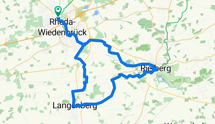 Der Name der Rose | Radroute durch die historischen Ortskerne von Rheda-Wiedenbrück, Langenberg und Rietberg