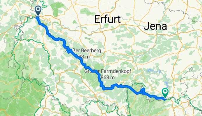 Rennsteig-Radwanderweg