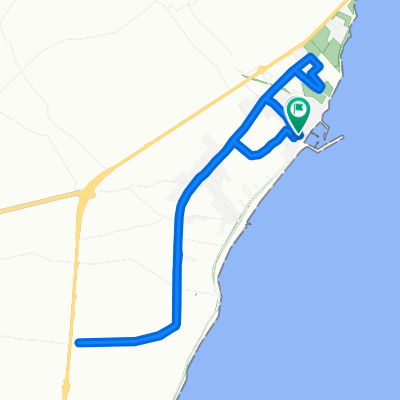 Moderate route in Alcanar