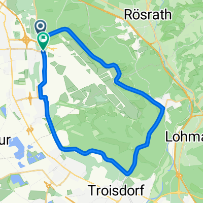 Flughafenrunde ab Grengel