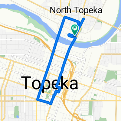 North Kansas Avenue 600, Topeka to North Kansas Avenue 600, Topeka