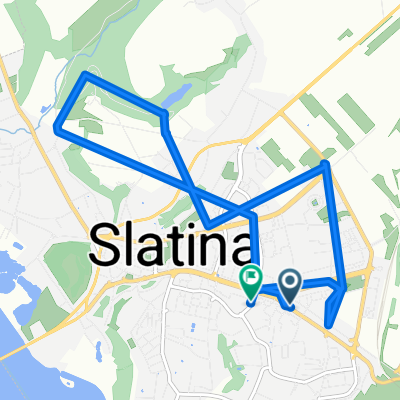 Strada Ecaterina Teodoroiu 4, Slatina to Strada Primăverii 29, Slatina