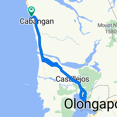 Cabangan to Subic (alt route)