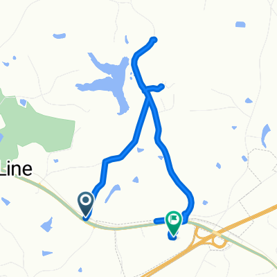 Restful route in Lavonia