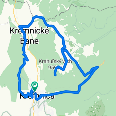 Kremnica - Kalvária - H.Turček - Krahuľský štít