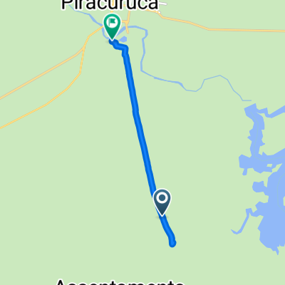 Restful route in Piracuruca