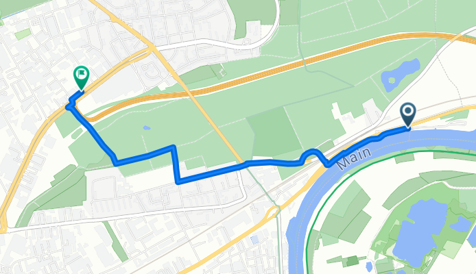Frankfurt - Hessen Center, 3 km,
