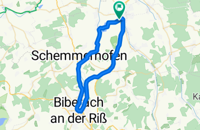 Route in der Bikemap App öffnen