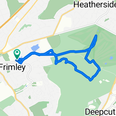 Restful route in Camberley