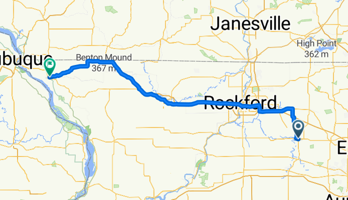 Central Avenue 527, Genoa to South Bench Street 100, Galena