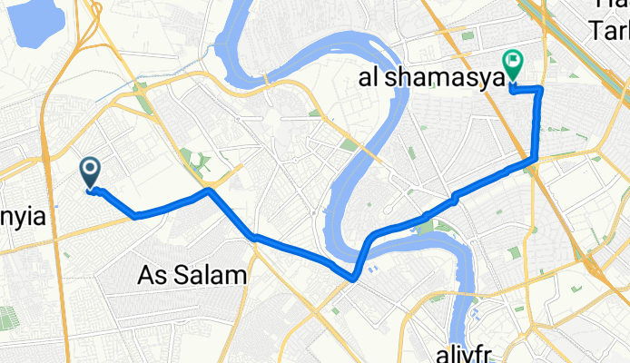 Easy ride in Baghdad