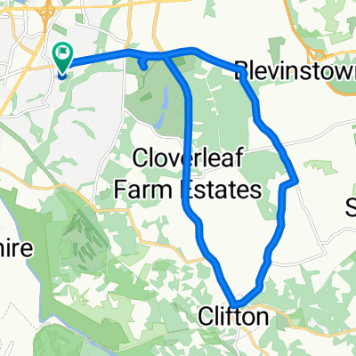 Restful route in Centreville