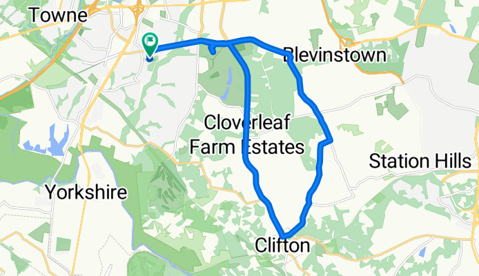 Restful route in Centreville