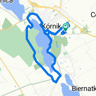 Powolna trasa w Kórnik