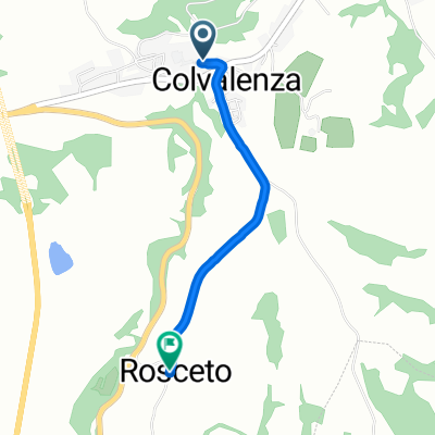 Collevalenza rosceto ritorno