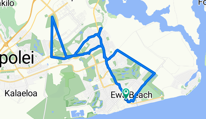 Aikanaka Road 91-829, Ewa Beach to Aikanaka Road 91-817, Ewa Beach
