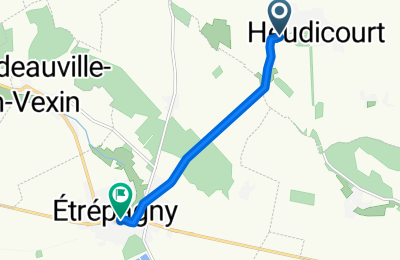 Route in der Bikemap App öffnen