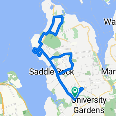 Moderate route in Great Neck Plaza