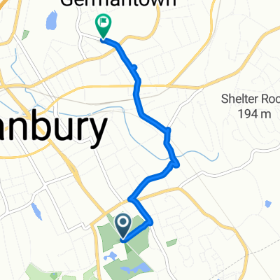 Moderate route in Danbury