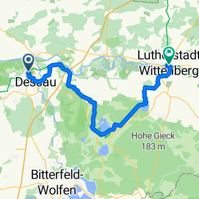 Tag 9: Dessau-Roßlau - Wittenberg