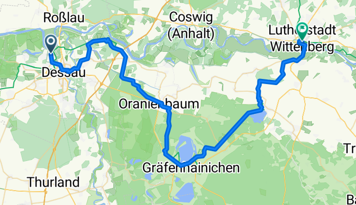 Tag 9: Dessau-Roßlau - Wittenberg