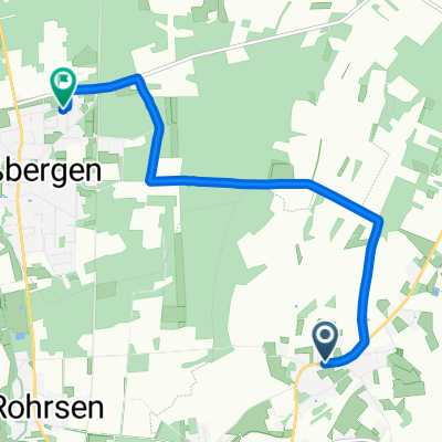 Knackige Fahrt in