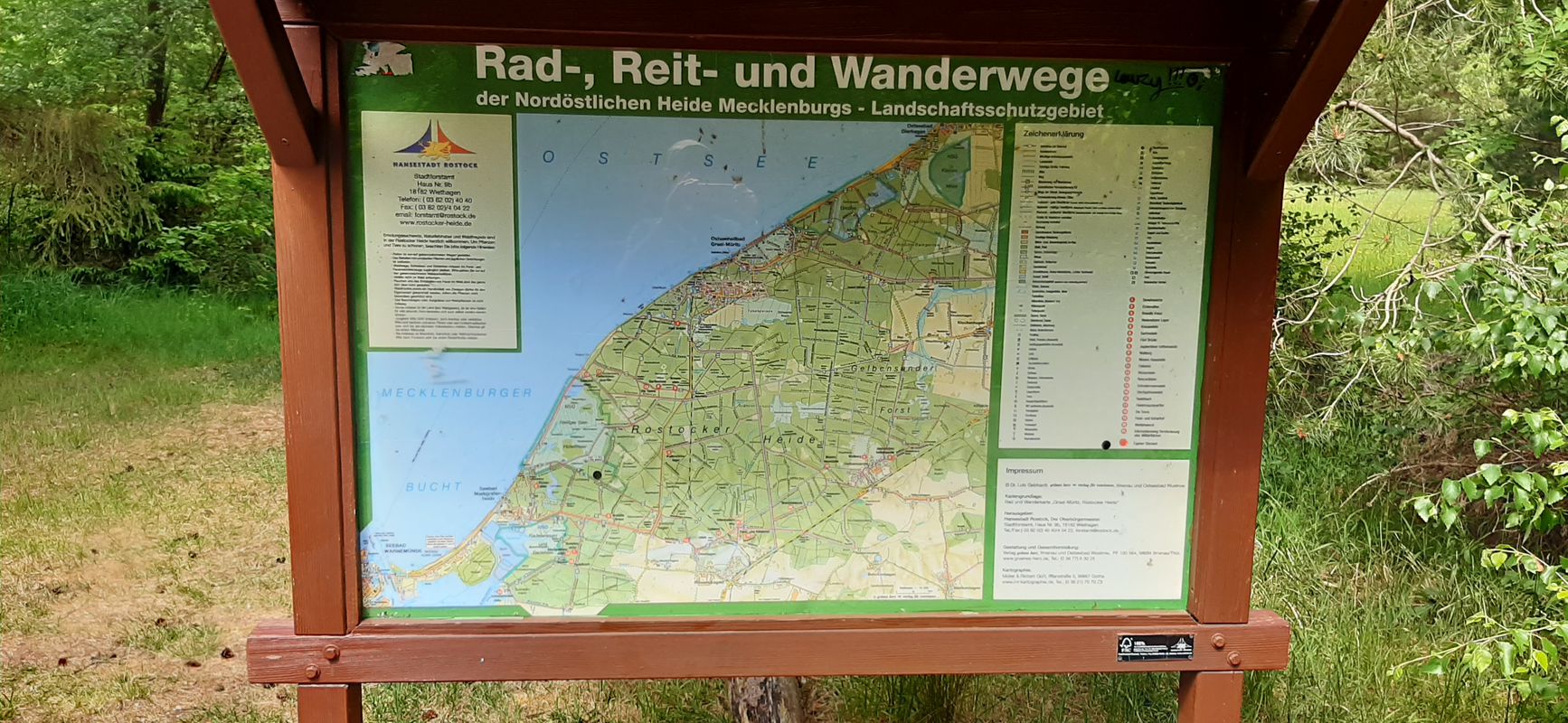 Elmenhorst nach Gral Müritz zurück Elmenhorst