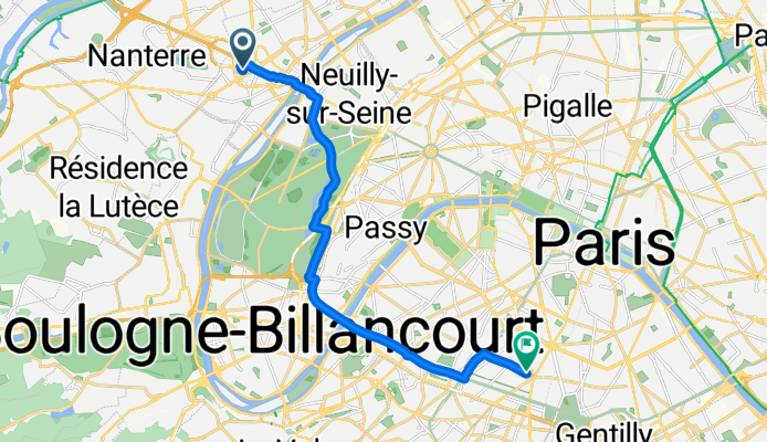 De Cours Valmy 2, Puteaux à Rue d'Alésia 111, Paris