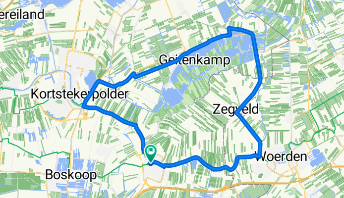 Julianastraat 46, Bodegraven naar Julianastraat 38, Bodegraven