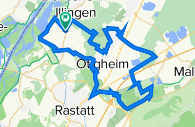 Route in der Bikemap App öffnen