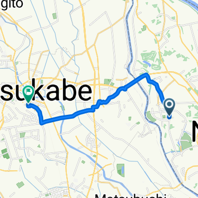 2-chōme 28, Noda to 1-chōme 10, Kasukabe