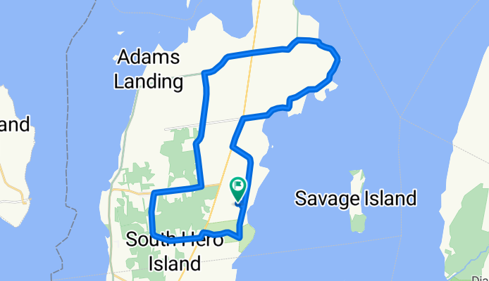 Moderate route in Grand Isle