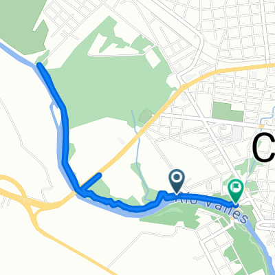 De Calle Ciro Purata, Ciudad Valles a Calle Mariano Matamoros 3, Ciudad Valles