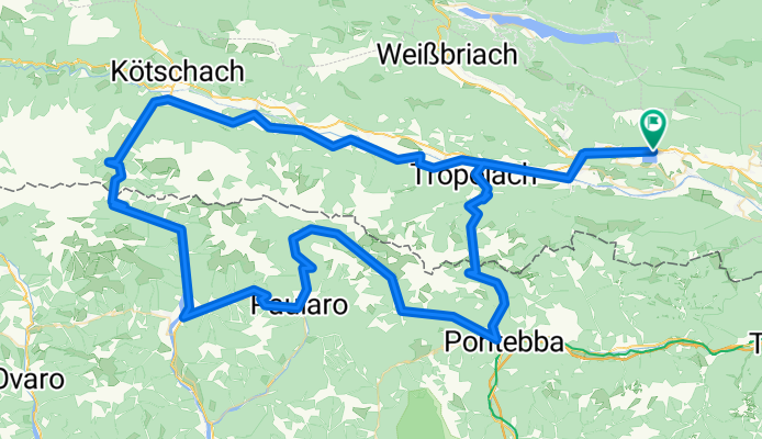 Presseggersee -Plöckenpass-Nassfeld-Presseggersee