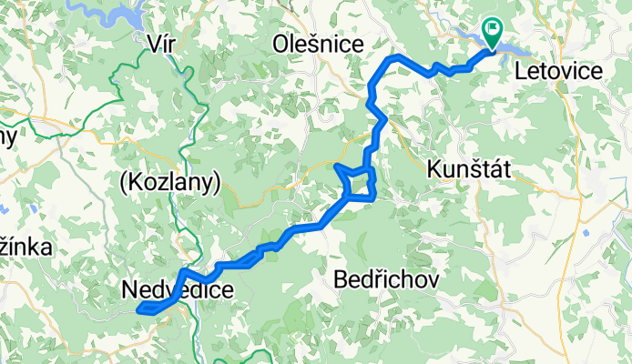 Vranová - Pernštejn - Vranová