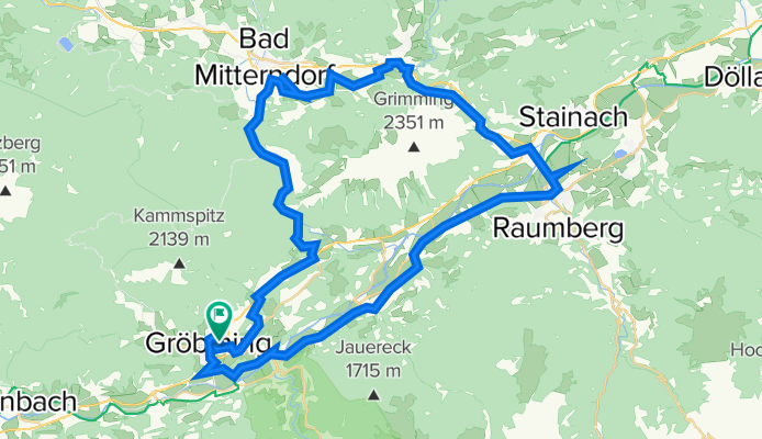 Wamprechtsamerstraße 1003, Gröbming nach Wamprechtsamerstraße 1003, Gröbming