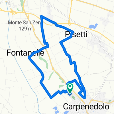 Moderate route in Carpenedolo