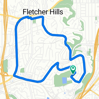 Supersonic route in El Cajon