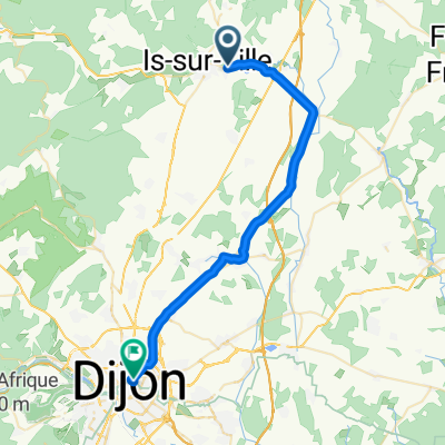 Trier-Cluny, Etappe 8, Marcilly-s-Tille - Dijon
