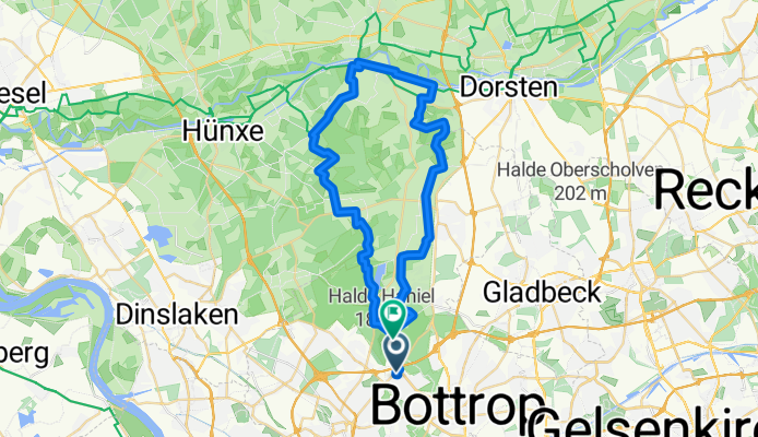 Große Runde, Wesel Datteln Kanal Schermbeck