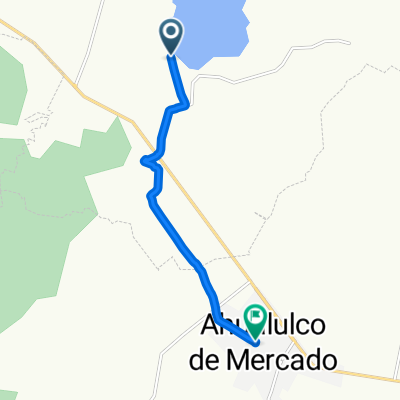 Ruta a Calle Herrera y Cairo 2, Ahualulco de Mercado