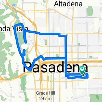 Cracking ride in Pasadena