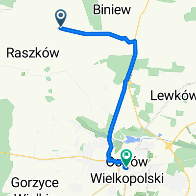 Moszczanka do 60 Pułku Piechoty 17, Ostrów Wielkopolski