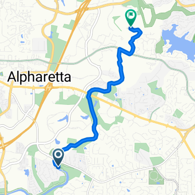 Blistering ride in Alpharetta