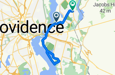 Route in der Bikemap App öffnen