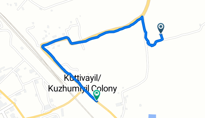 Koyilandy - Anela Road to Koyilandy - Edavanna Road