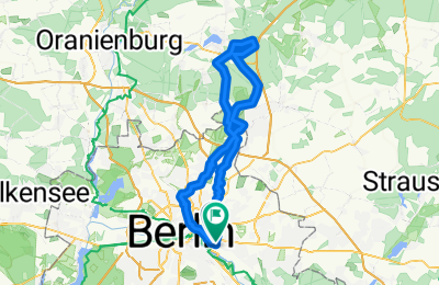 Route in der Bikemap App öffnen