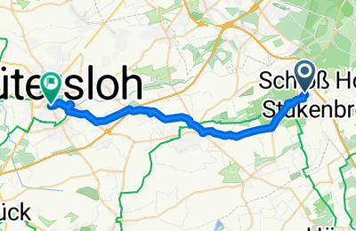 Route in der Bikemap App öffnen