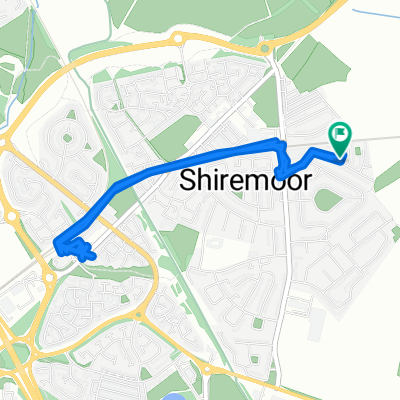 Milfield Avenue 21, Shiremoor to Milfield Avenue 21, Shiremoor