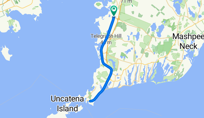 Steady ride in North Falmouth